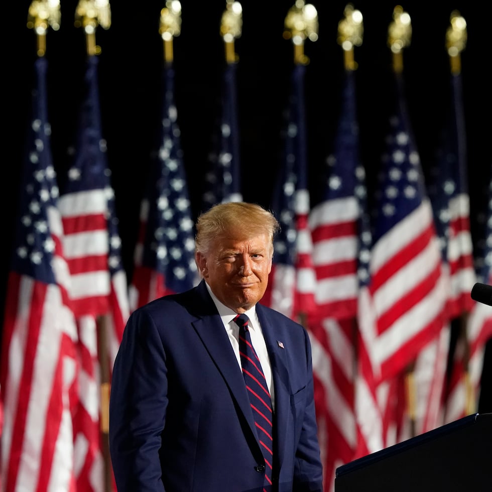 El presidente Donald Trump encabeza la convención de medio término de los republicanos, a menos de dos meses de las elecciones legislativas.
