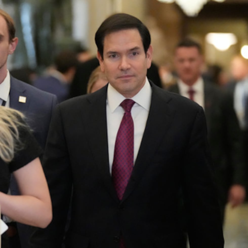 El secretario de Estado Marco Rubio