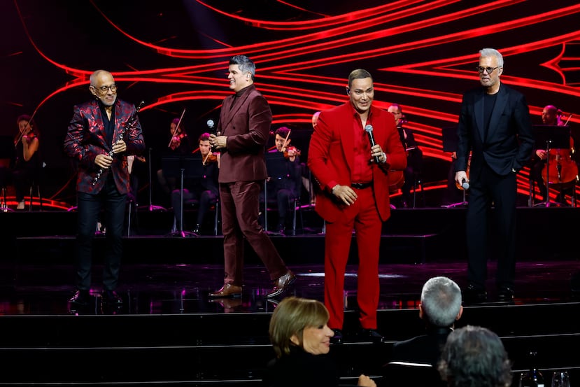 Néstor Torres, Eddy Herrera, Víctor Manuelle y Willy Chirino.