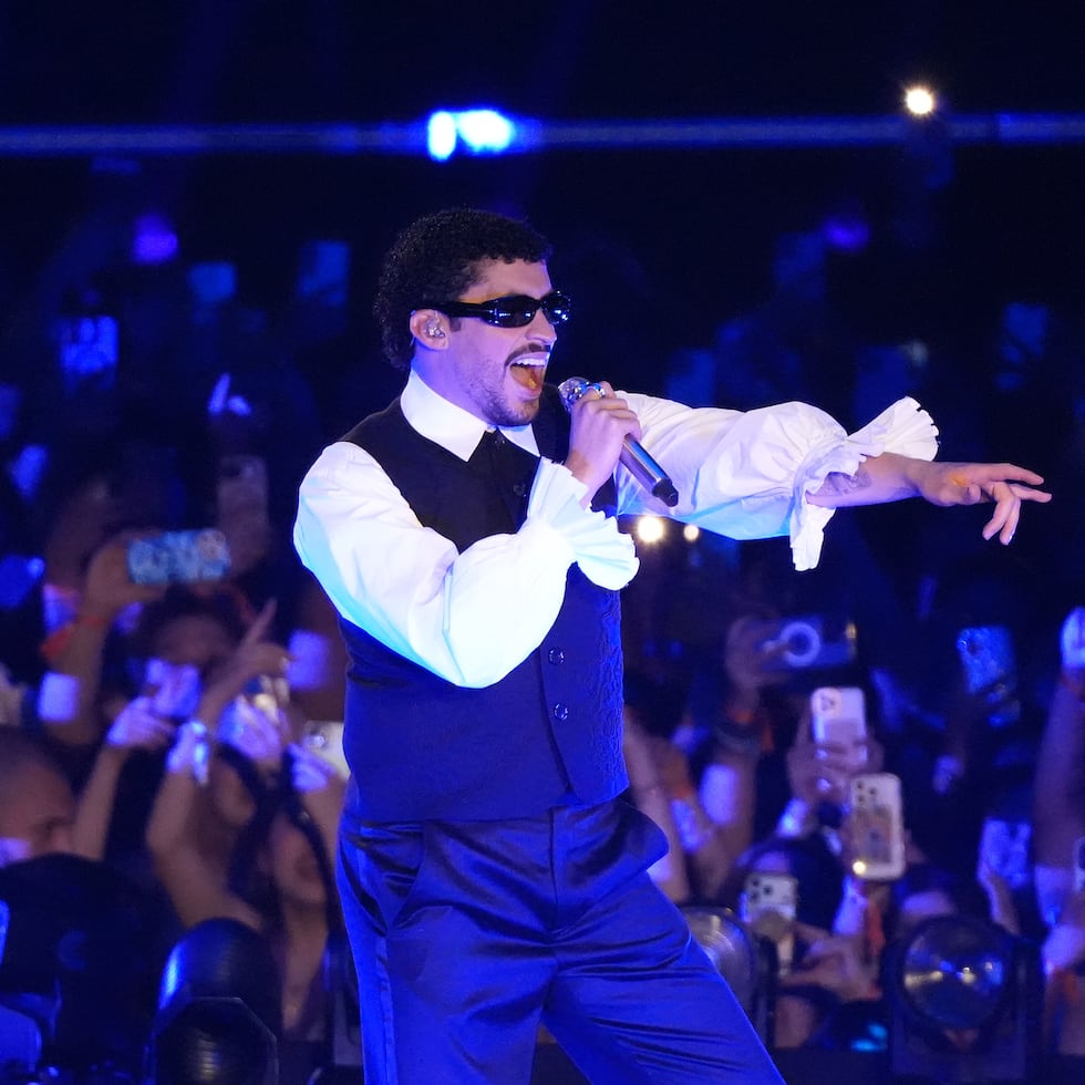 El cantante Bad Bunny.
