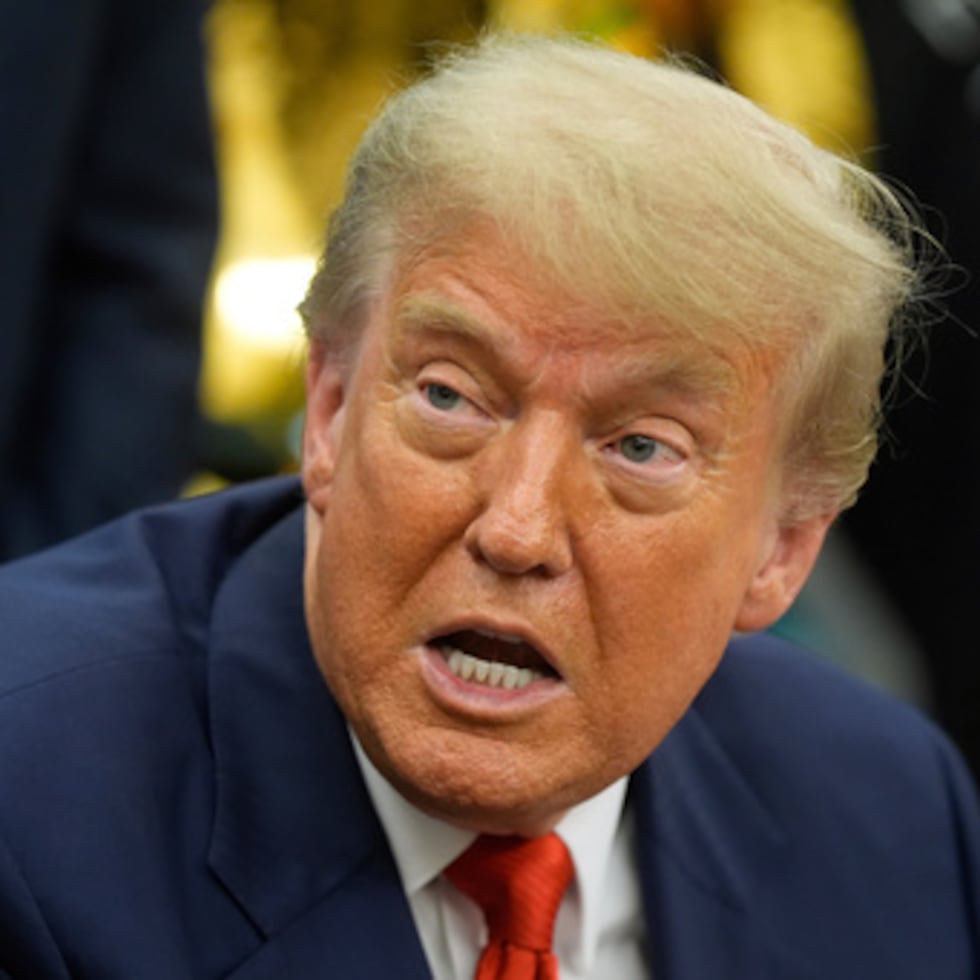 El presidente Donald Trump