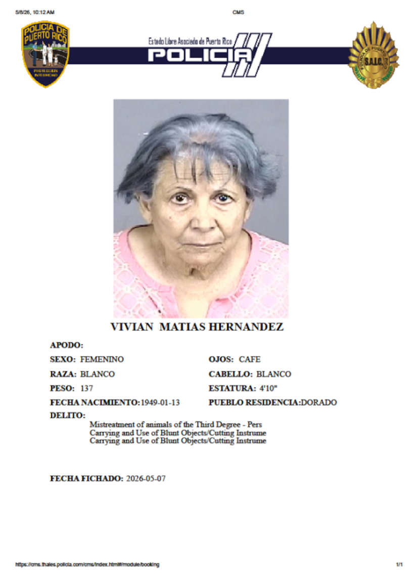 Vivian Matías Hernández, de 76 años,