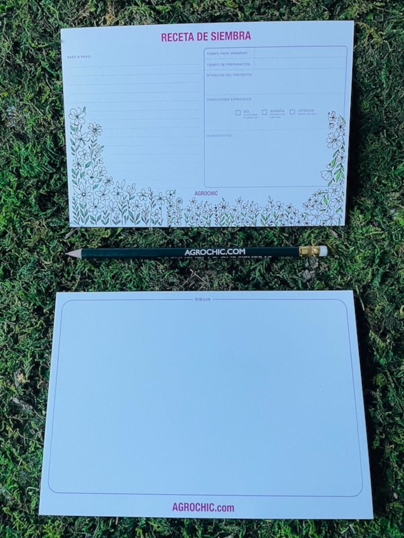 Cada receta queda conservada en una tarjeta resistente e independiente, fácil de clasificar y consultar.