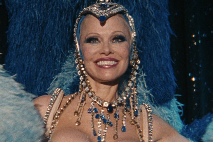 Pamela Anderson es la protagonista de la película "The Last Showgirl". (Roadside Attractions via AP)