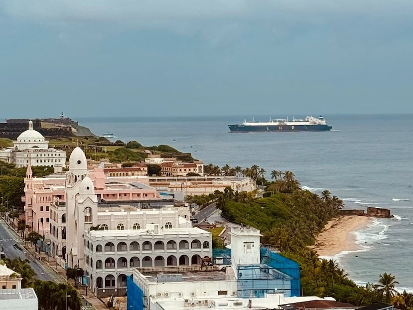 The Amur River as it enters San Juan Bay on Tuesday, October 13, 2026.