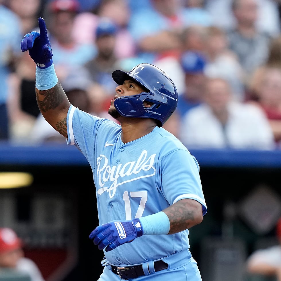 El puertorriqueño Nelson Velázquez no juega en Grandes Ligas desde 2024, cuando estaba aún con los Royals de Kansas City.