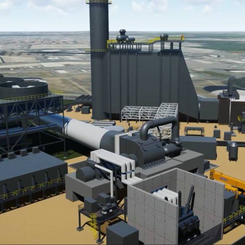 La cogeneradora ubicará a pasos de la central San Juan, frente a la bahía de la capital.