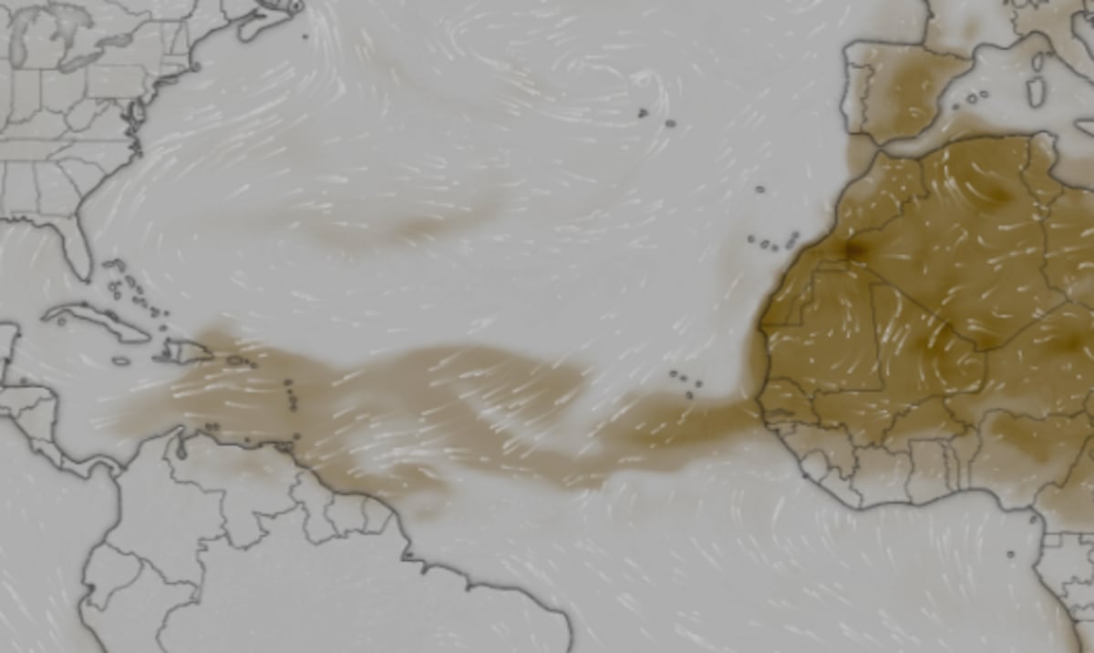 Calor extremo y polvo del Sahara marcarán el fin de semana del Día de los Padres en PR