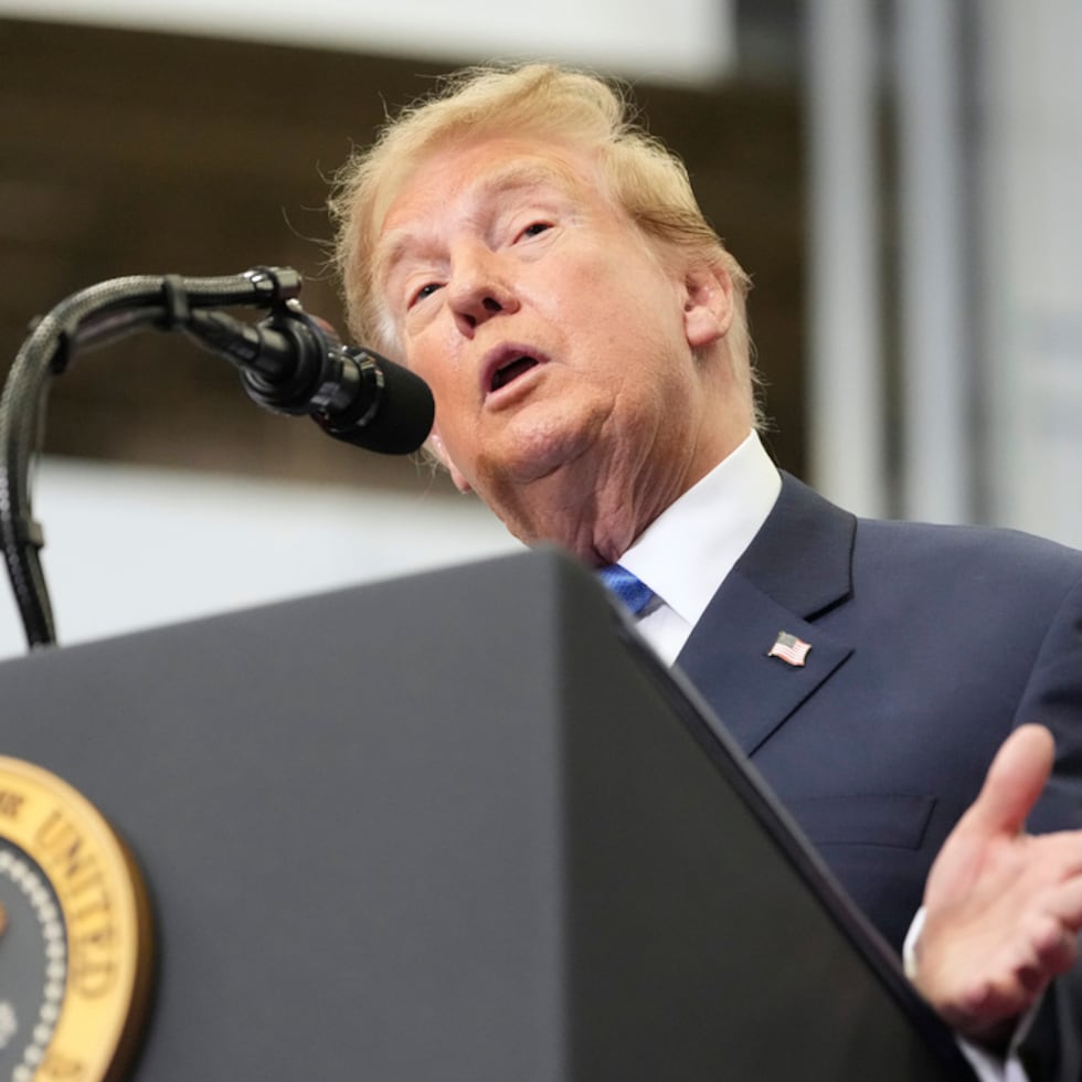 El presidente Donald Trump.
