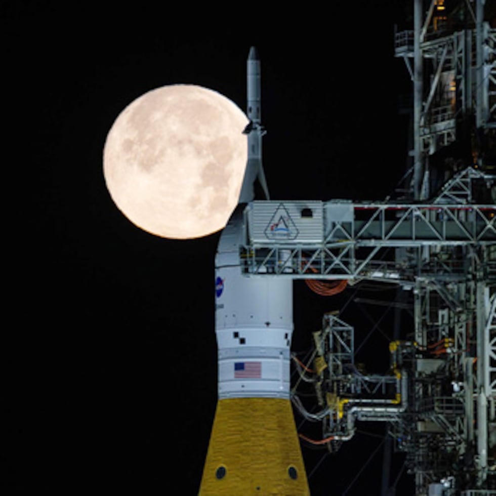 El problema del helio no tiene nada que ver con las fugas de combustible de hidrógeno que estropearon un ensayo general de la cuenta atrás del cohete Space Launch System a principios de mes y obligaron a repetir la prueba.