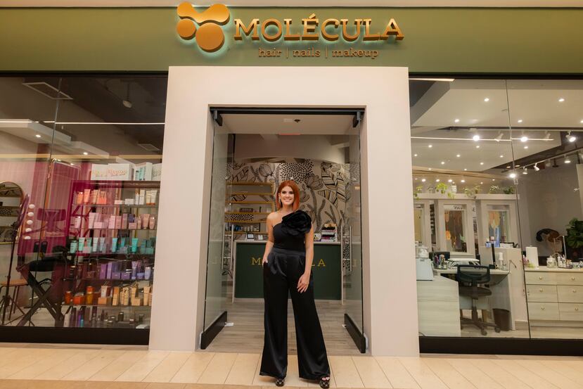 Gloritza Áviles es la creadora del concepto del salón de belleza Molécula.