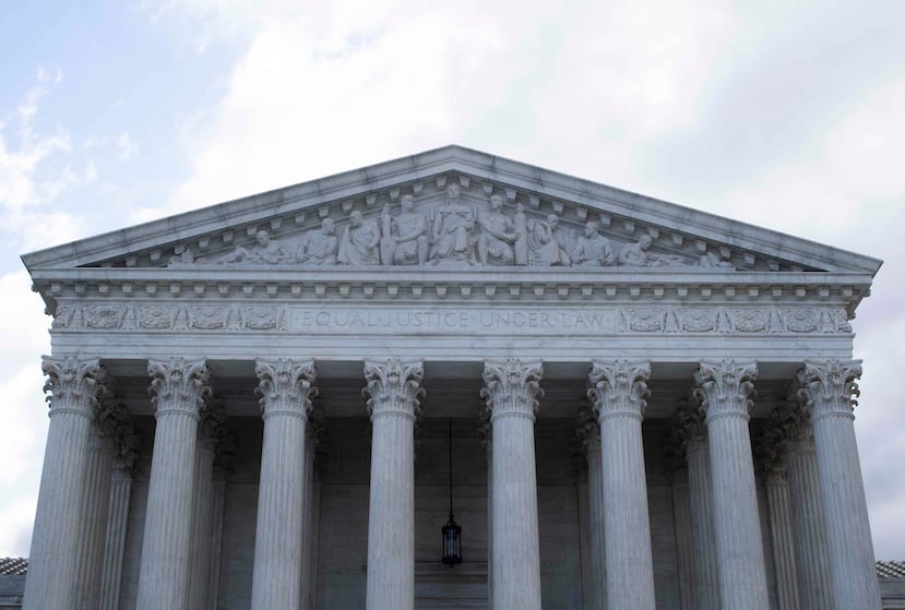 Imagen de la sede del Tribunal Supremo de Estados Unidos.
