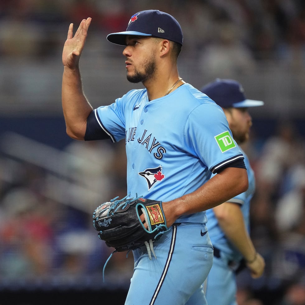 José Berríos entró a la lista de lesionados en la última semana de la temporada regular y quedó fuera de todos los playoffs.