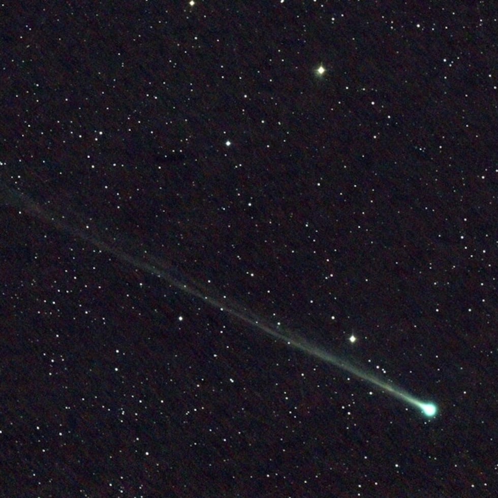 Fue captado en días recientes por el instrumento SWAN de la SOHO.