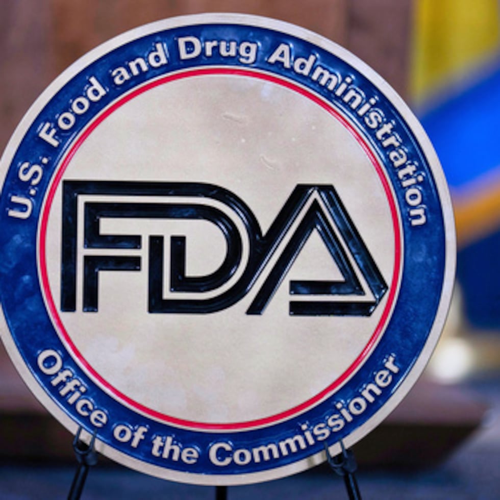 Sello de la FDA en Washington. Archivo.