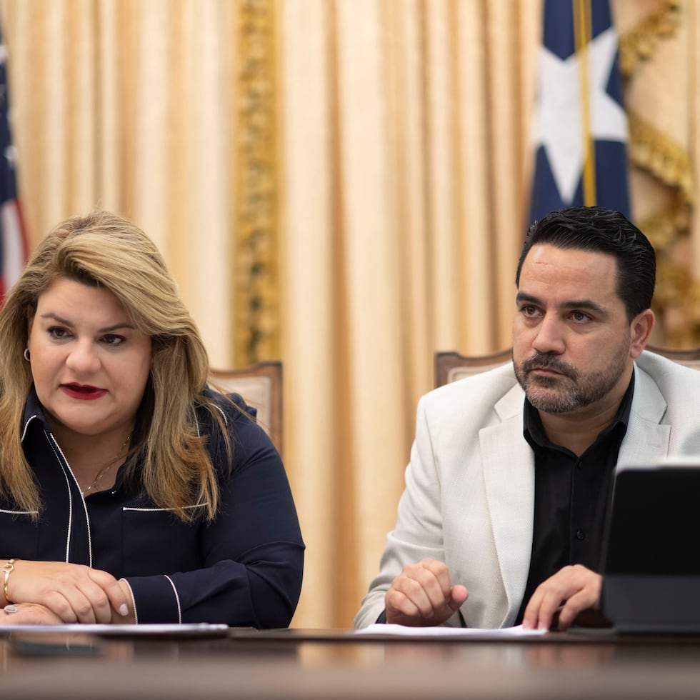 Governor Jenniffer Gonzalez and Secretary of Agriculture Irving Rodriguez Torres