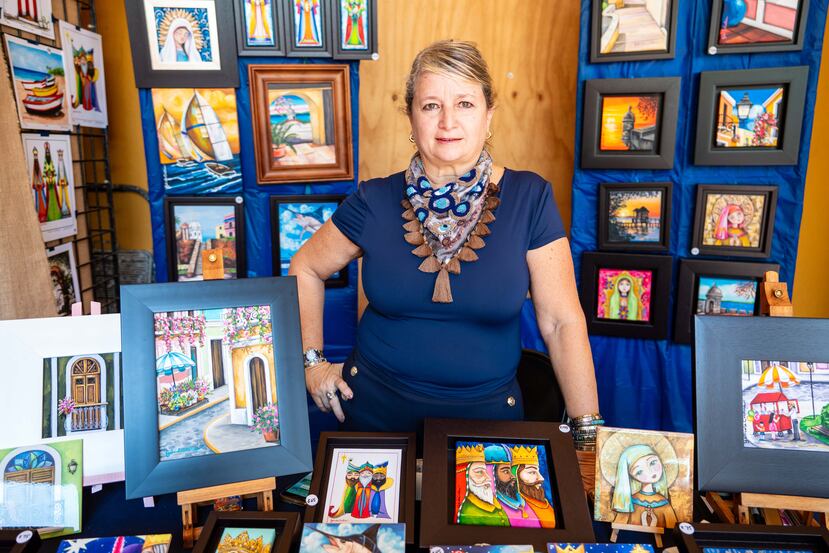 Artista y profesora de arte de Cabo Rojo.