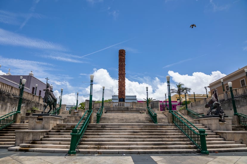 Plaza del Quinto Centenario, Viejo San Juan.