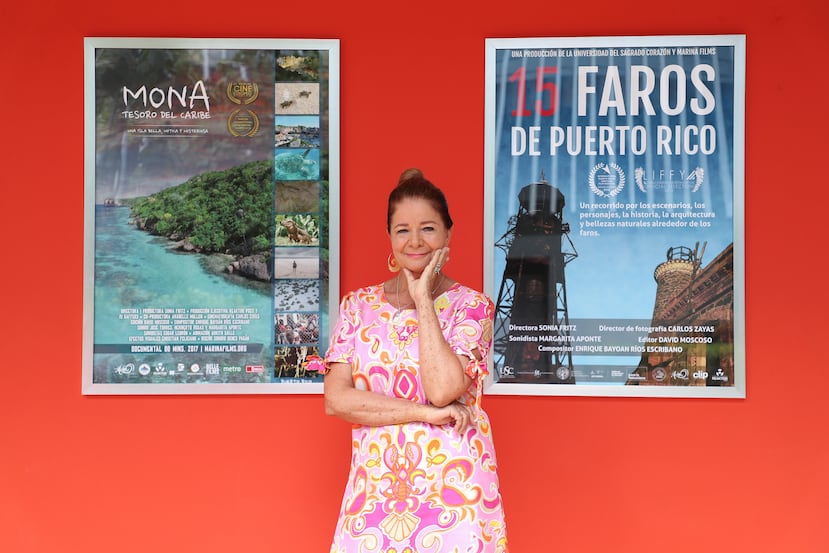 Sonia Fritz, quien cuenta con sobre 40 títulos de películas, celebra su gran trayectoria con una exposición en la Universidad del Sagrado Corazón.