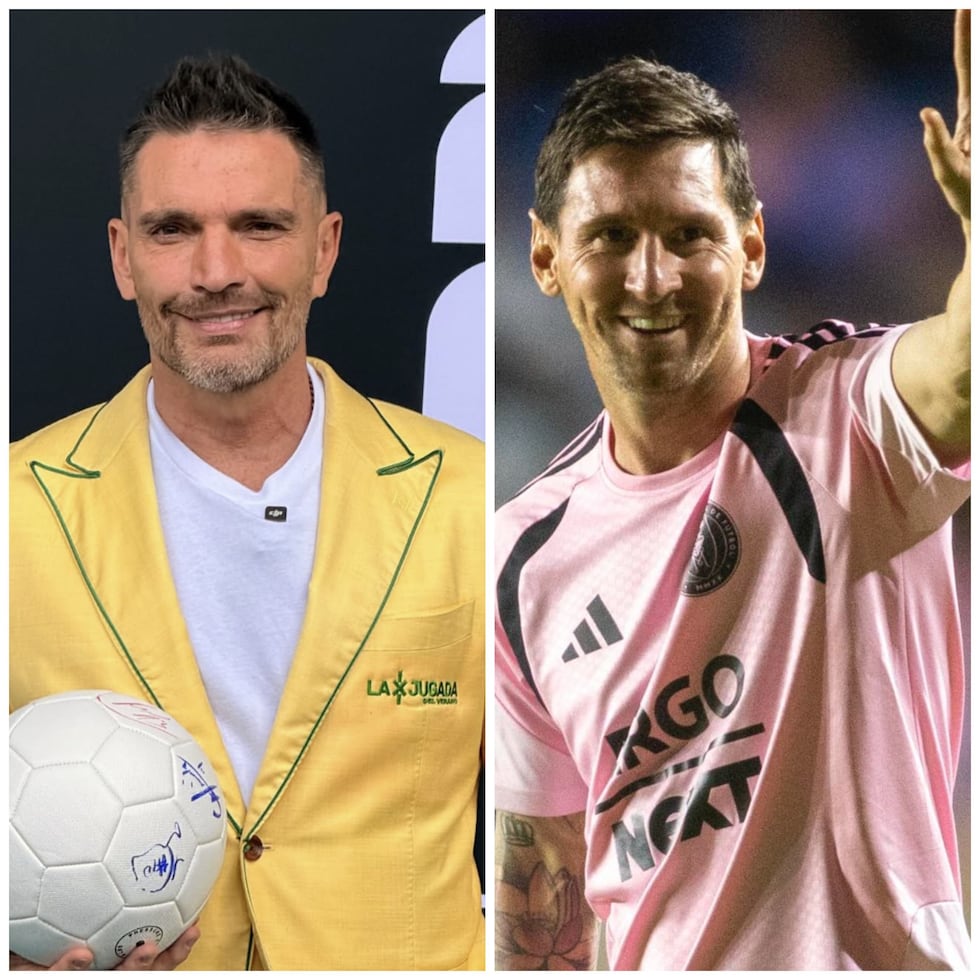 Julián Gil considera a Leo Messi su ídolo deportivo.