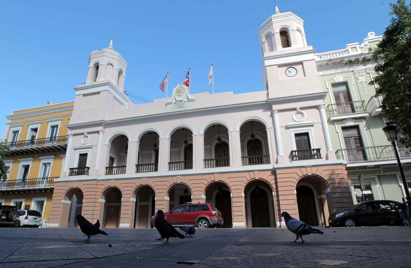 En la foto la alcaldía de San Juan, en El Viejo San Juan. (GFR Media)