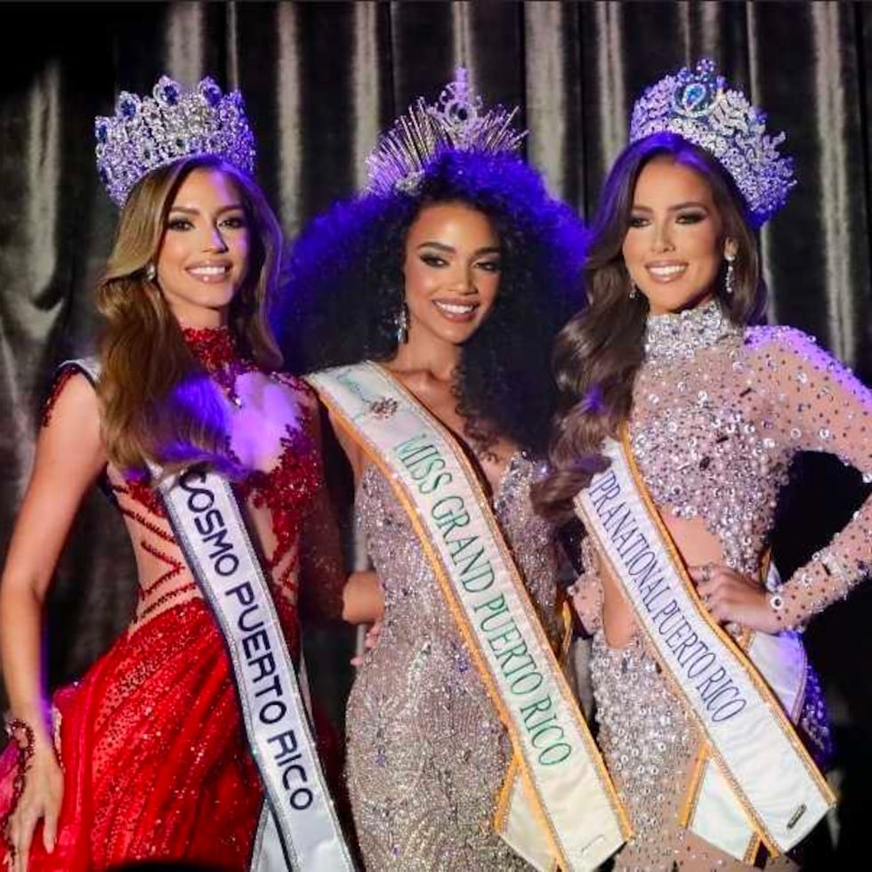 Chelsey García, Vicky Carbonell y Cecilia Acosta Conley son la tres nuevas reinas de Puerto Rico. (Captura Instagram)