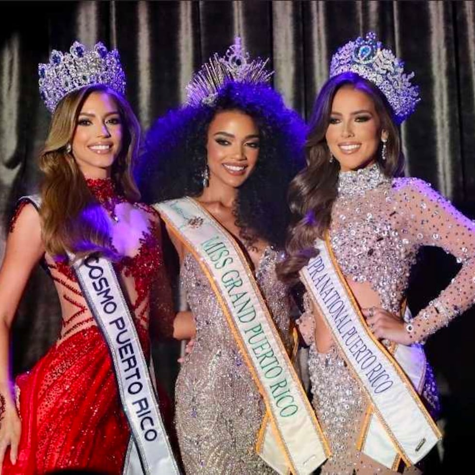 Chelsey García, Vicky Carbonell y Cecilia Acosta Conley son la tres nuevas reinas de Puerto Rico. (Captura Instagram)