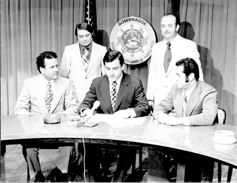 La Ley 75 que creó el Colegio de Contadores Públicos Autorizados de Puerto Rico.