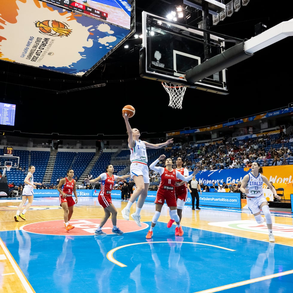 Puerto Rico perdió ampliamente su primer juego del torneo ante Italia.