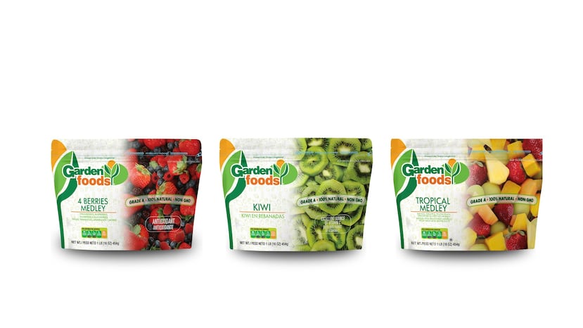 Variedad de frutas de Garden Foods.