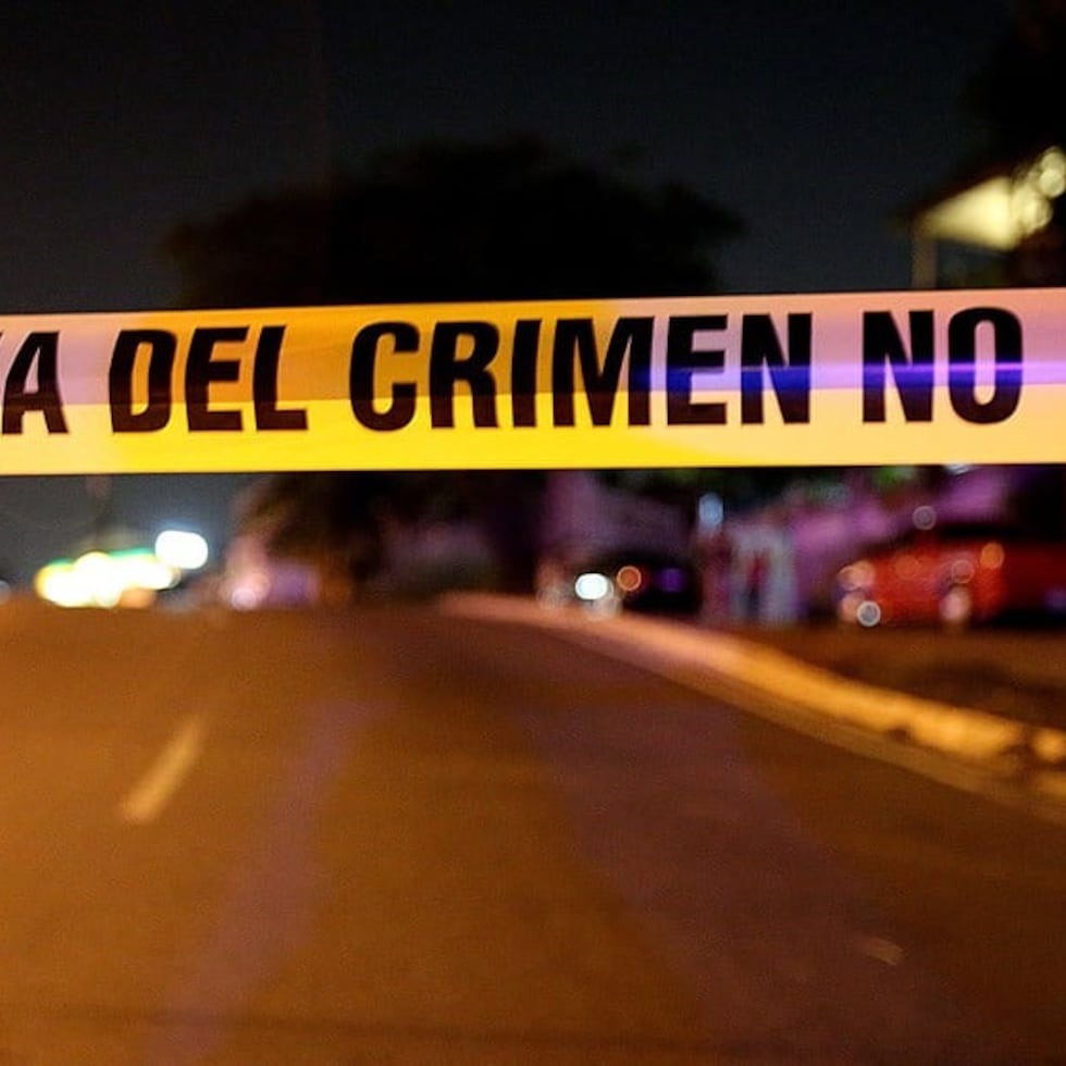 A file image of the scene of the double crime.