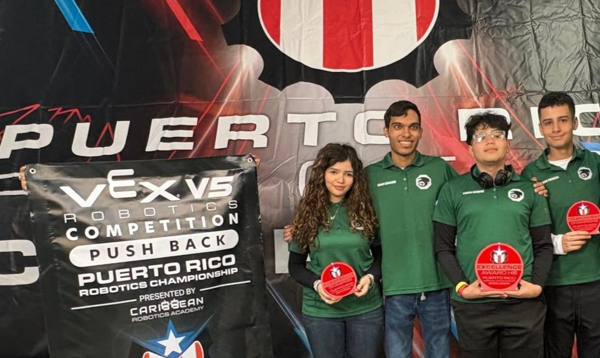 Estudiantes representarán a la isla en campeonato mundial de robótica en Missouri