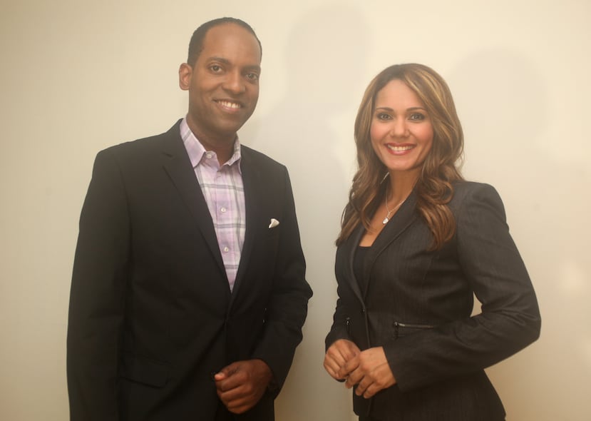 Los periodistas Julio Rivera Saniel y Maribel Melendez Fontán animaron el programa radial "Tu voto 2012", que se transmitió por Radio Isla 1320 AM.