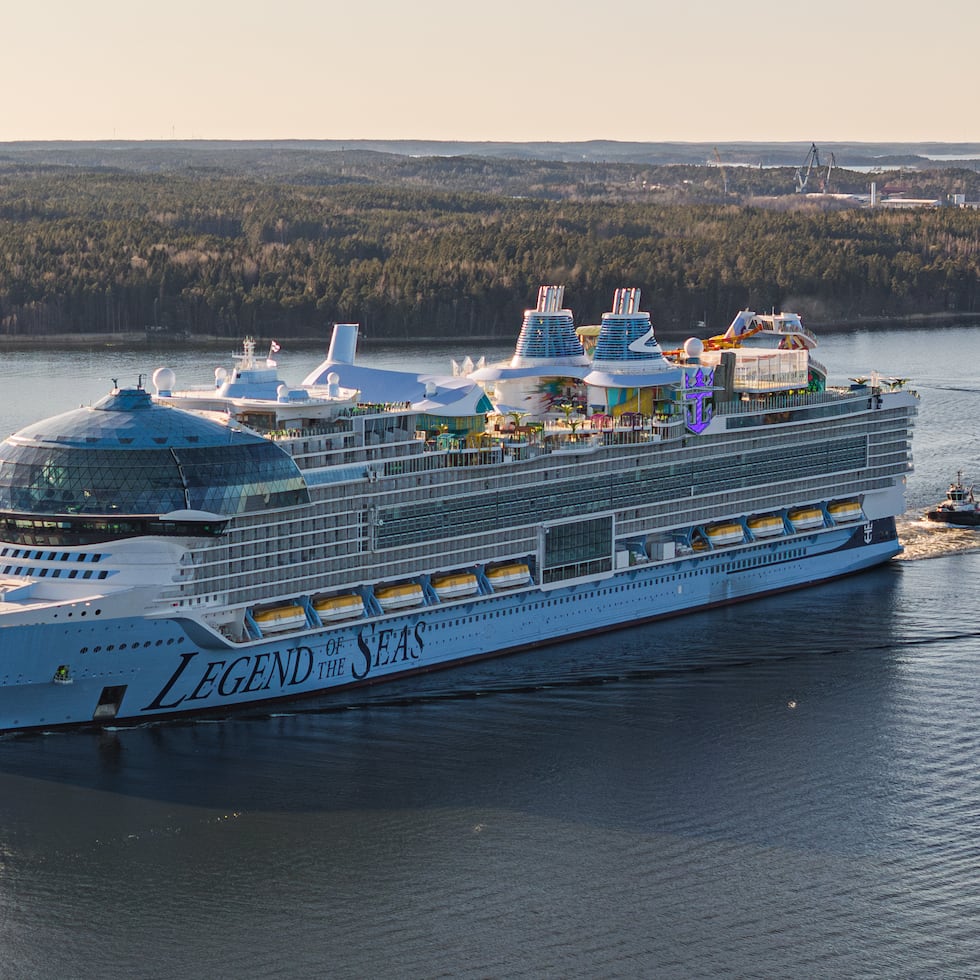 Royal Caribbean’s Legend of the Seas cruise ship.