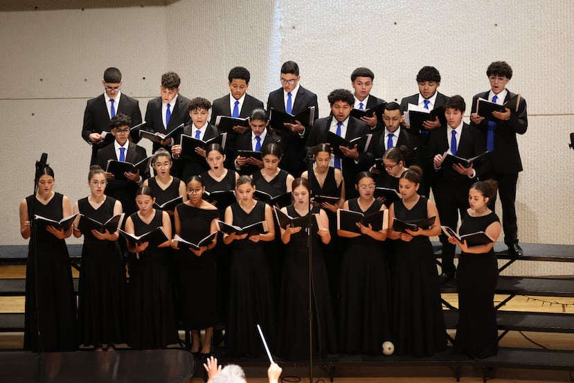 Coro de la Escuela Libre de Música de San Juan.