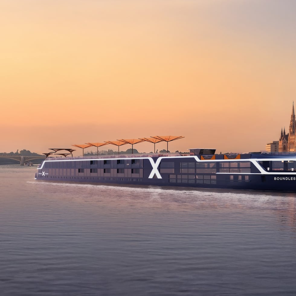 El diseño de los barcos de Celebrity River Cruise es revolucionario.