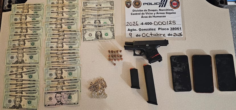El arresto fue realizado en Humacao.
