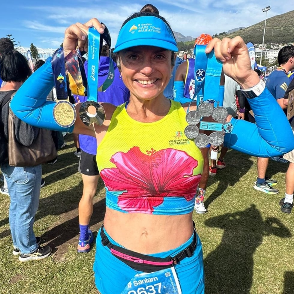 Eileen Zayas logró clasificar al Maratón de Boston gracias al tiempo de tres horas, 59 minutos y 25 segundos (3:59:25) que registró en África.
