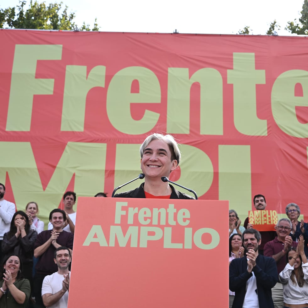 Colau es la candidata a la presidencia de España por el Frente Amplio.