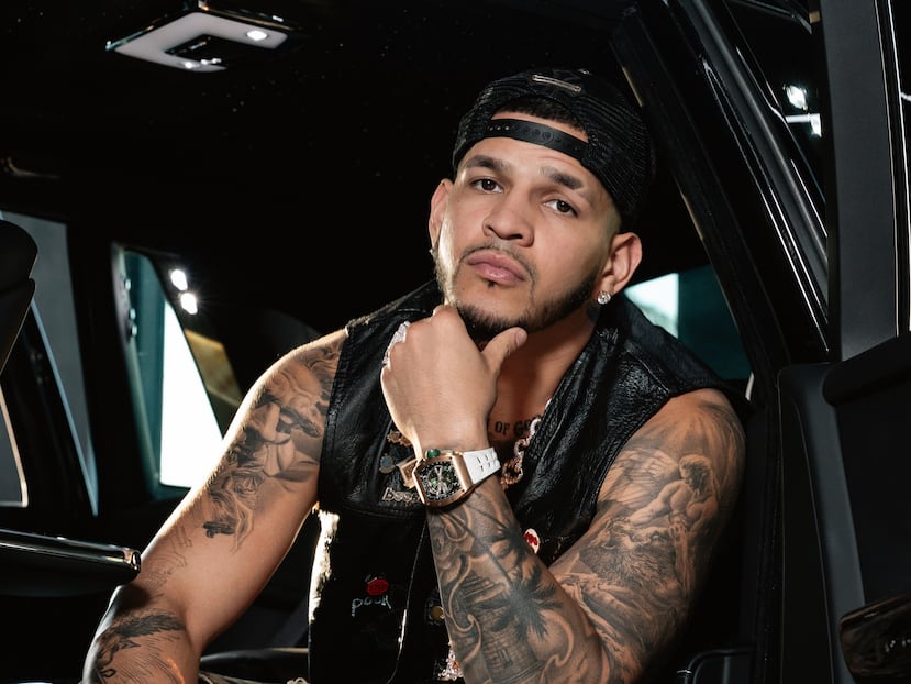 El boxeador Edgar Berlanga lanzó hace el tema musical “Baby Mama”.
