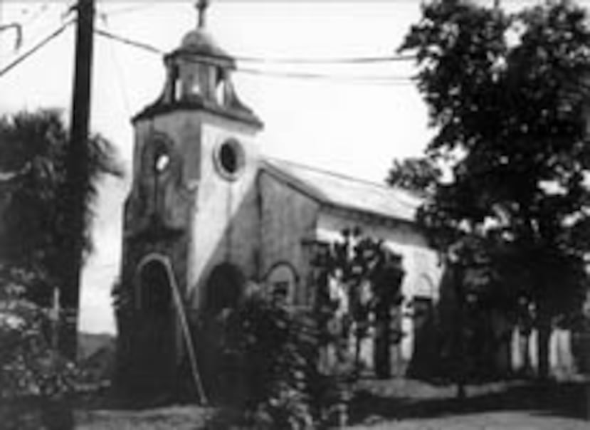 La Capilla del Divino Niño es una de las pocas estructuras originales que continúa en pie.