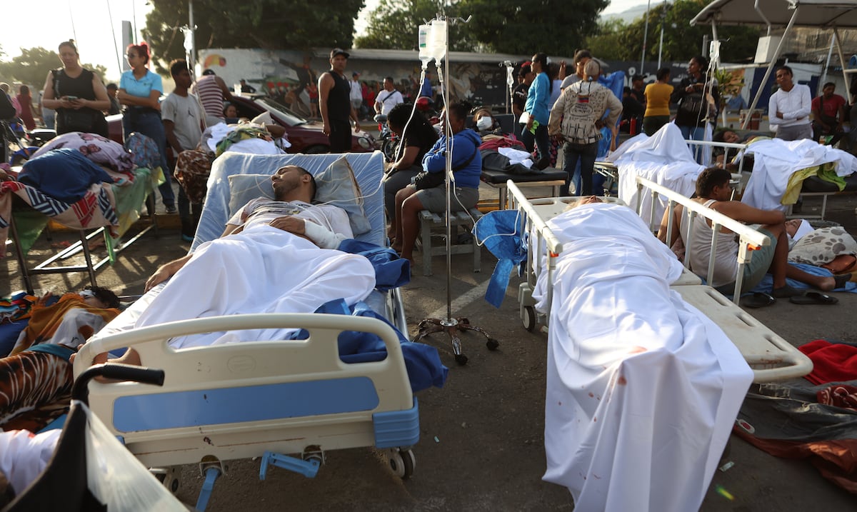 Suben a 188 los muertos y 1,520 heridos tras terremotos de magnitud 7.5 y 7.2 en Venezuela
