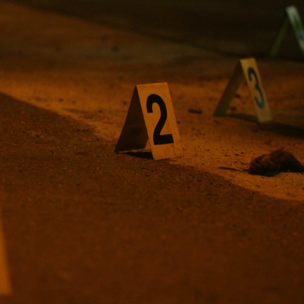 Una imagen de archivo de una escena del crimen.