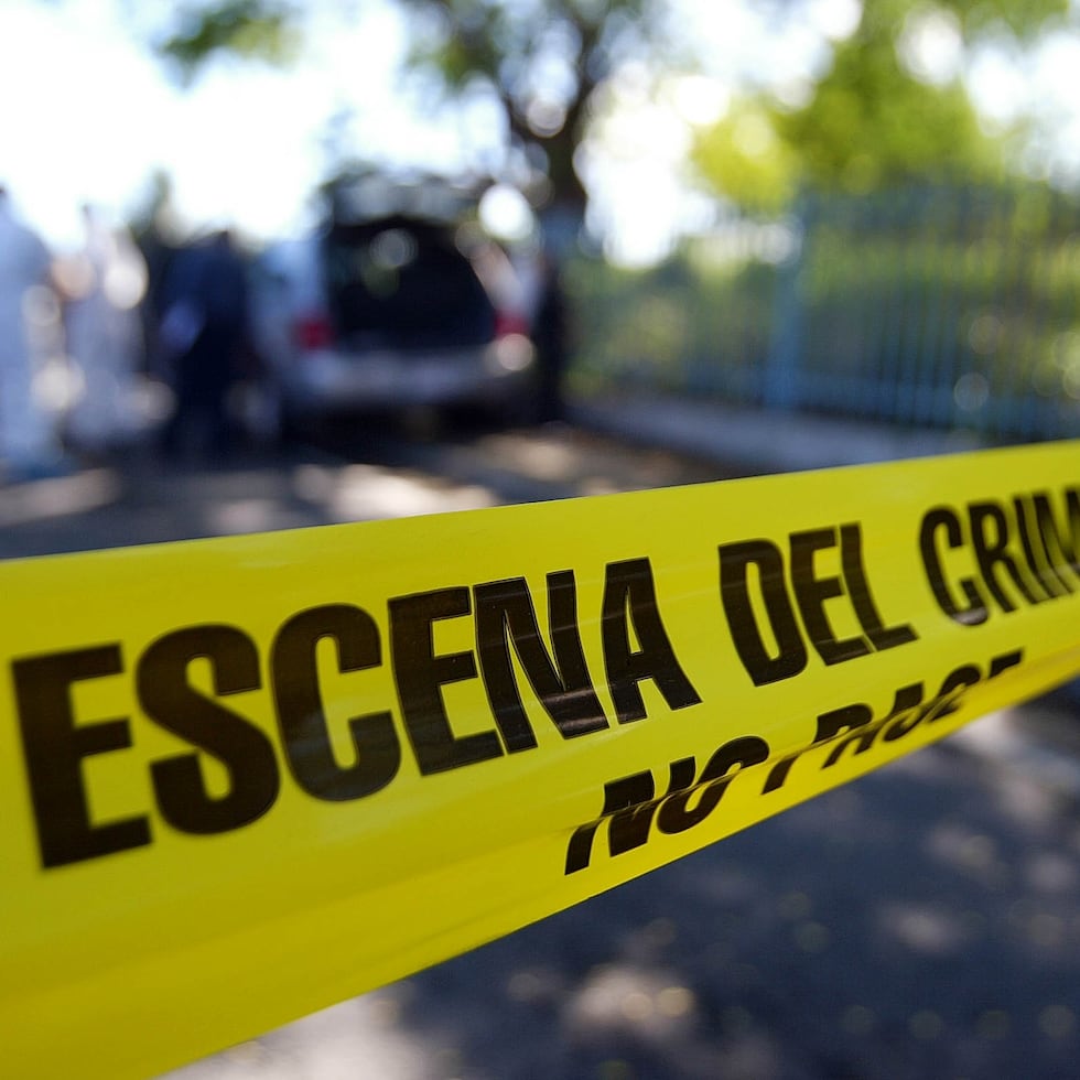 Foto de archivo de una escena del crimen.