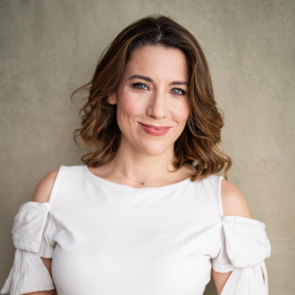 Irene Sofía Lucio acaba de cerrar la producción de “Liberation”, que se presentó desde octubre de 2025 en el James Earl Jones en Broadway. Suministrada/Yellow belly