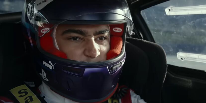 La película "Gran Turismo" está protagonizada por el actor Archie Madekwe.