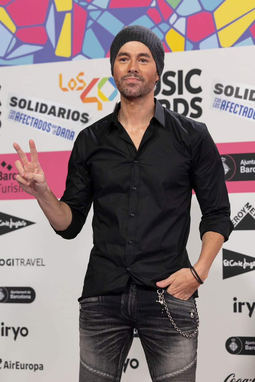Enrique Iglesias cumple 50 años, 30 de ellos dedicados a la música. EFE/Marta Pérez