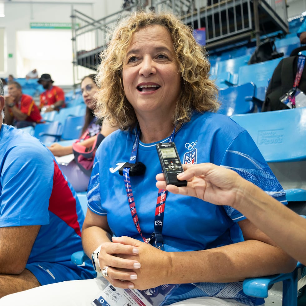 Sara Rosario, presidenta del Comité Olímpico de Puerto Rico, y Fernando Olivero, director del Departamento de Alto Rendimiento, destacaron la actuación de la delegación boricua en Santo Domingo 2026.