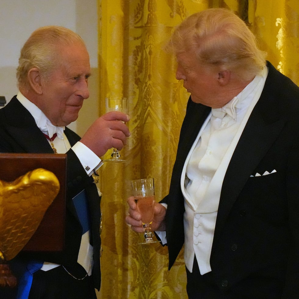 Aunque Trump no consume alcohol, la Casa Blanca ofreció una diversidad de vinos de productores de Estados Unidos para agasajar al rey británico