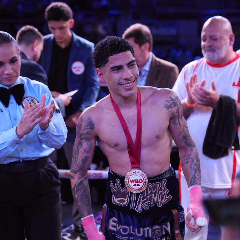 Juanmita López ganó la medalla de oro del World Class Prospect, otorgada por la Organización Mundial de Boxeo (OMB).